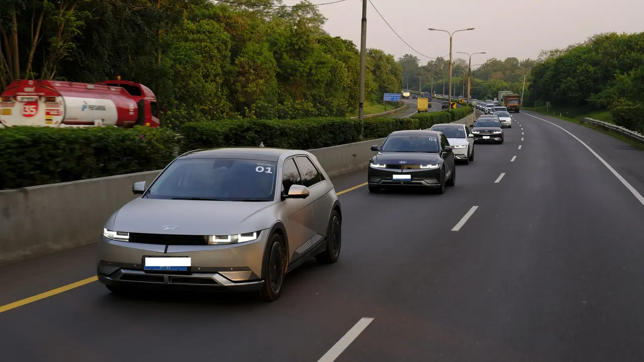 Hyundai Ioniq 5 Berhasil Jajal Rute Jakarta Cikole Pulang Pergi Tanpa Mengisi Baterai (ist)