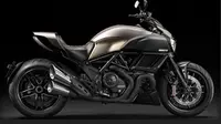 Ducati meluncurkan motor terbaru bernama 2015 Diavel Titanium. Motor baru ini diproduksi terbatas (Foto: Bikewale)