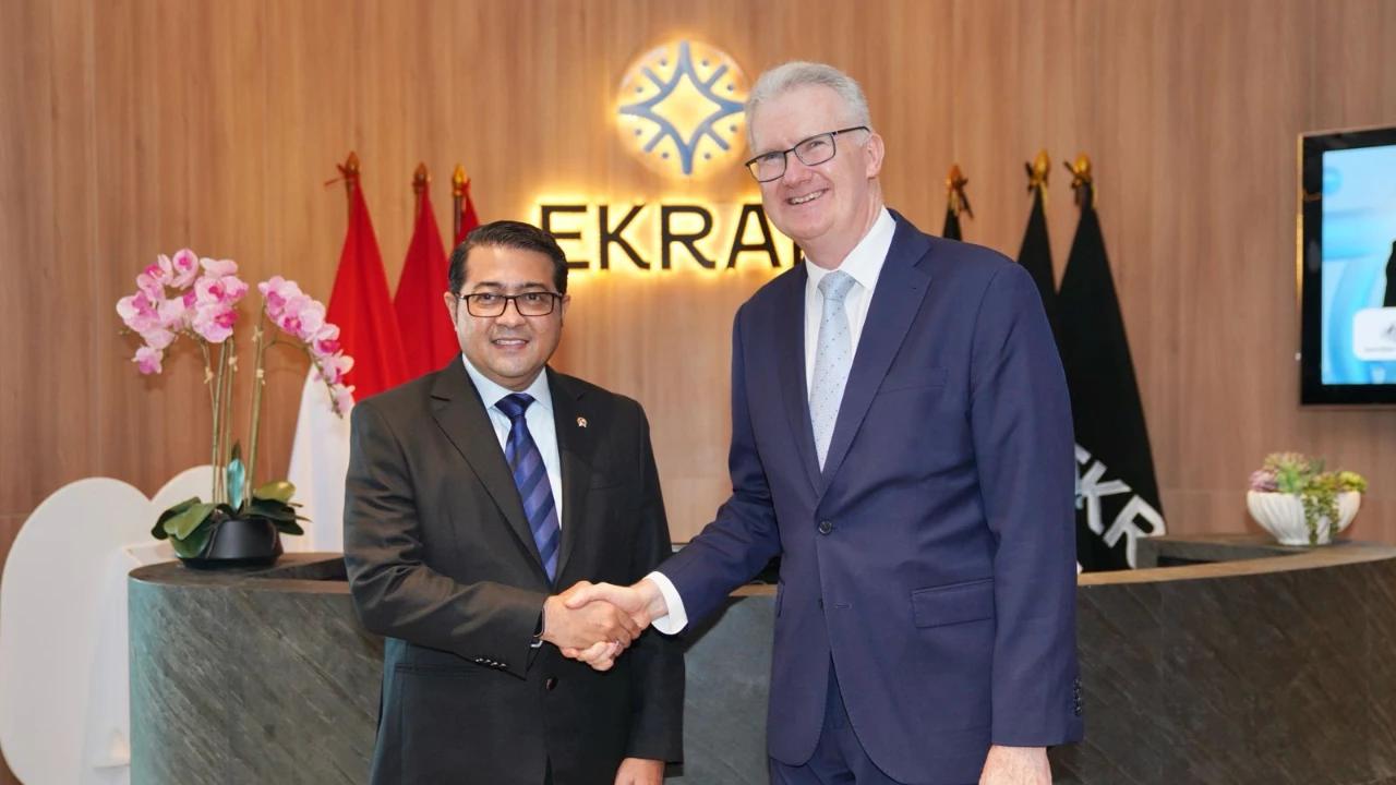 Pertemuan Menteri Ekraf Indonesia dengan Menteri Seni Australia Perkuat Kerja Sama Ekonomi Kreatif
