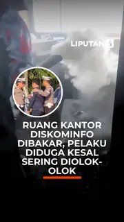 Ruang Kantor Diskominfo Dibakar, Pelaku Diduga Kesal Sering Diolok-olok