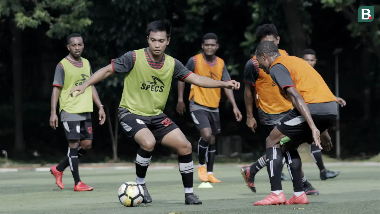Liga 1 2018: Latihan Persipura Jayapura