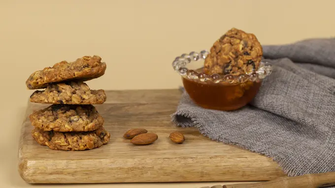 ilustrasi resep kue kacang kurma