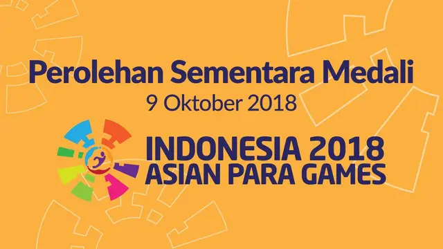 VIDEO: Klasemen Perolehan Sementera Medali Asian Para Games 2018