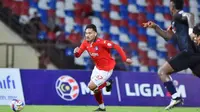 Aksi pemain Indonesia, Saddil Ramdani bersama Sabah FC di Malaysia Super League 2024/2025. (Instagram Saddil Ramdani).