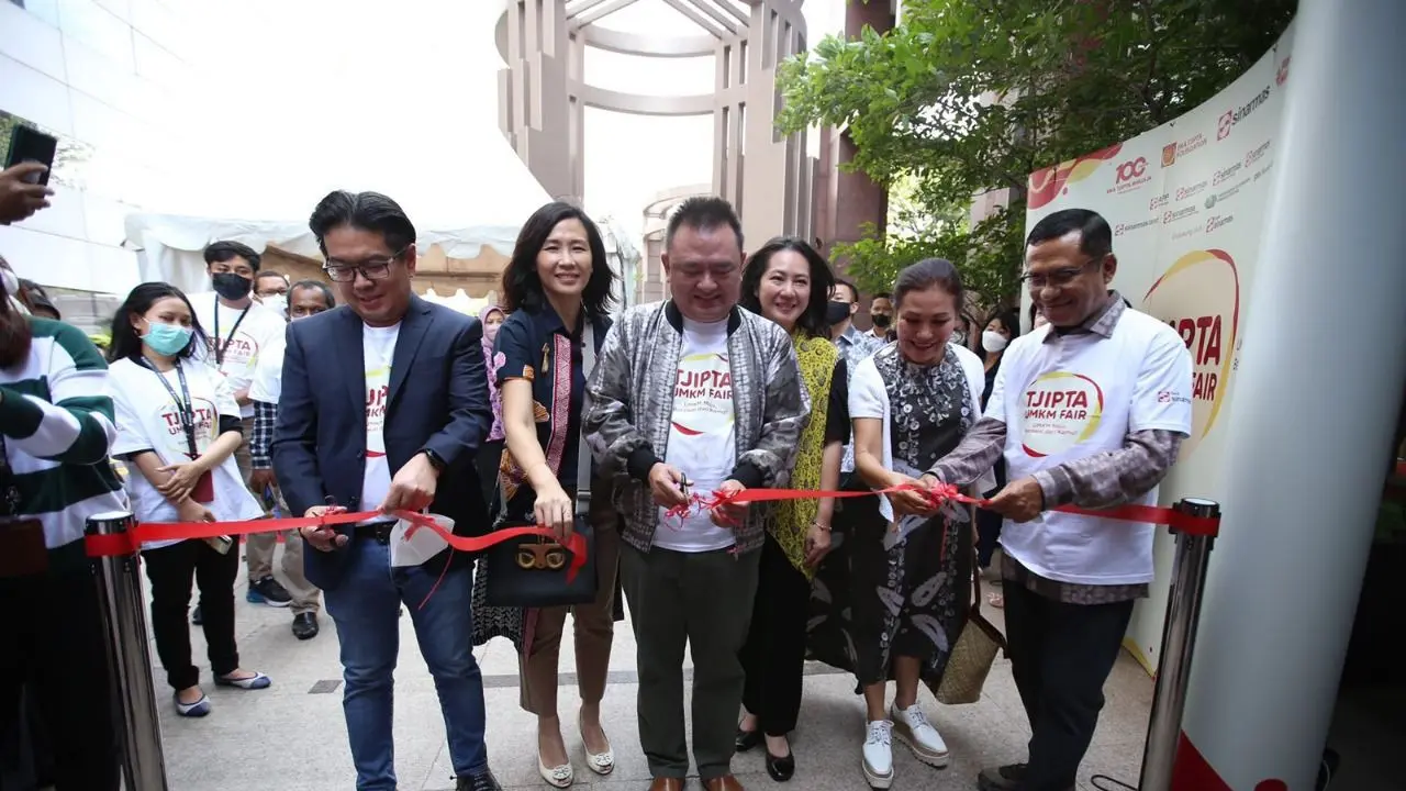 Eka Tjipta Foundation (ETF) menggelar Tjipta UMKM Fair di Sinar Mas Land Plaza Thamrin (28/7/2022). (Dok Sinar Mas)