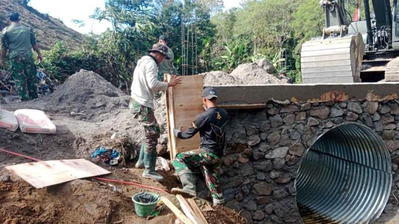 TNI Percepat Pembangunan Jembatan Armco Bener Meriah, Pulihkan Akses Pascabencana
