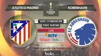 Liga Europa_Atletico Madrid Vs Kobenhavn (Bola.com/Adreanus Titus)
