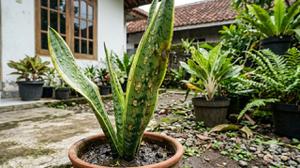 10 Tanda Lidah Mertua Stres Karena Terlalu Sering Disiram, Cek Akar Sebelum Mati