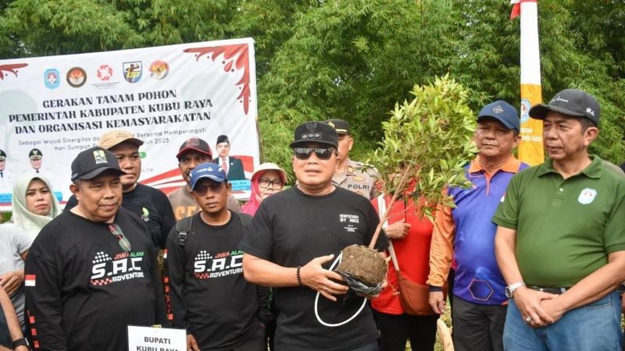 Tahukah Anda? Satu Pohon Serap 48 Pon Karbon Dioksida: Kubu Raya Gencarkan Penghijauan Tekan Emisi Gas Rumah Kaca