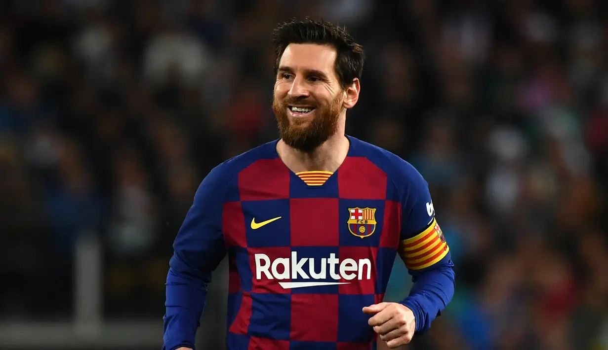 Lionel Messi - Kehebatan Messi memang tidak perlu diragukan lagi, pemain asal Argentina ini telah mengemas 627 gol dari 718 penampilannya di Berbagai kompetisi bersama Barcelona. (AFP/Gabriel Bouys)