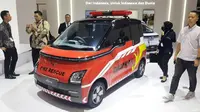 Wuling Air ev di PEVS 2023 (Otosia.com/Syahrul M.G.)