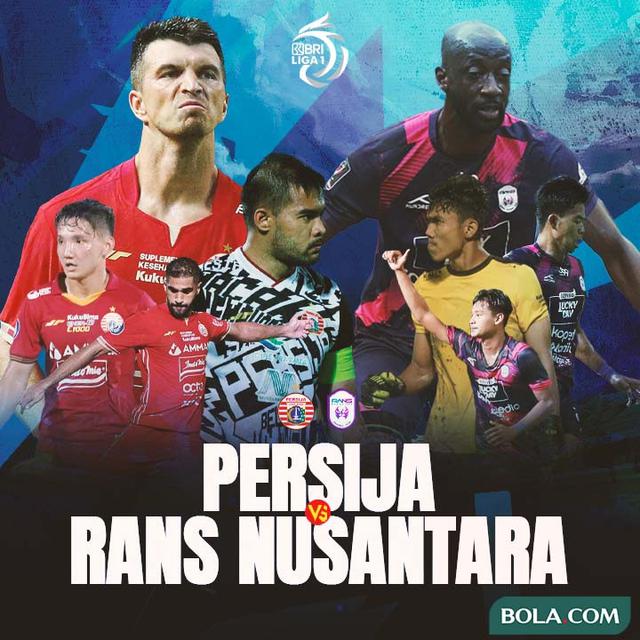 Liga 1 - Duel Antarlini - Persija Jakarta Vs RANS Nusantara