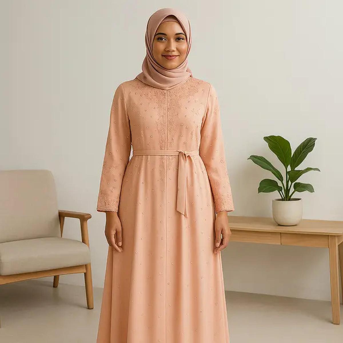 7 Trik Memilih Warna Gamis Sesuai Warna Kulit, Biar Enggak Salah Kostum
