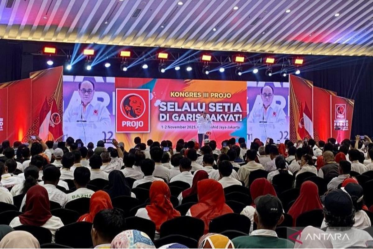 Fakta Unik Kongres Projo: Budi Arie Serukan Perkuat Partai Pimpinan Presiden, Projo Dukung Prabowo Penuh