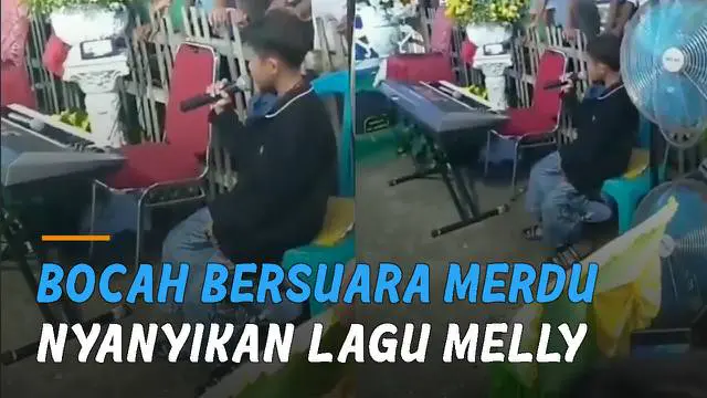 Suara merdunya saat menyanyikan lagu 'cinta' milik Melly Goeslaw buat warganet takjub.