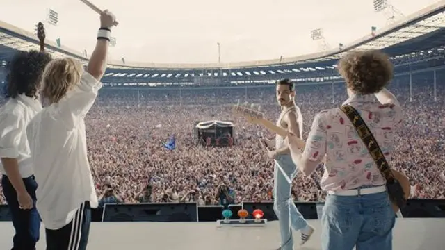 Rami Malek akan perankan Freddie Mercurry. © instagram.com/officialqueenmusic