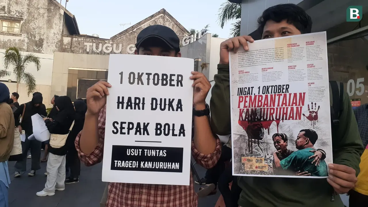 Aksi Solidaritas Tragedi Kanjuruhan 1 Oktober