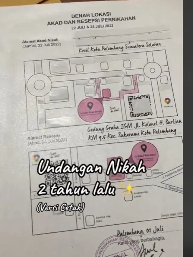 Viral Undangan Pernikahan Mirip Ijazah Sekolah, Warganet Auto Terinspirasi