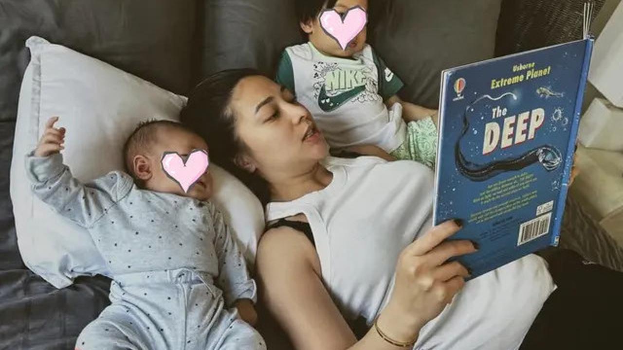 6 Potret Nikita Willy Momong Dua Buah Hati, Asuh Anak Tanpa Baby Sitter