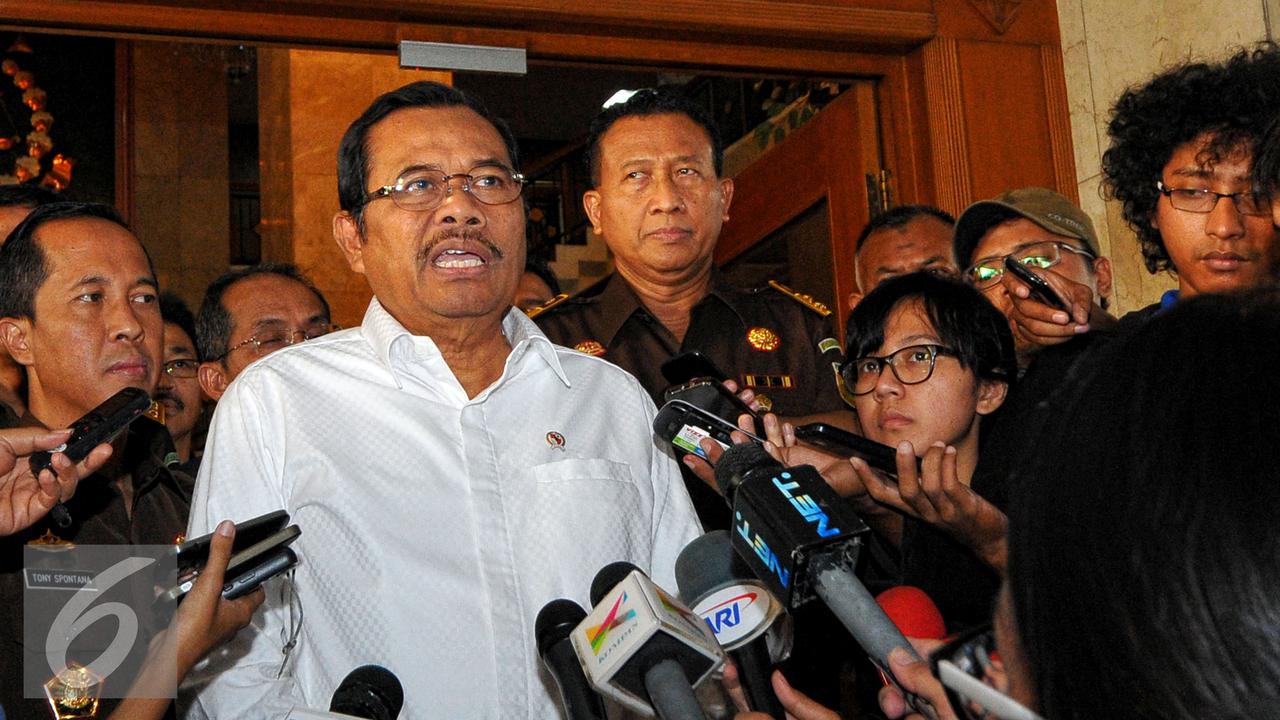 Jaksa Agung Umumkan Lima Nama Capim KPK dari Kejagung