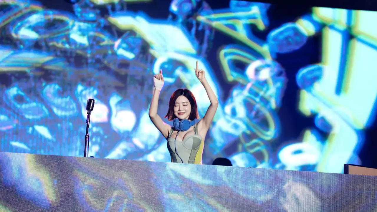 Penampilan DJ Soda di  Musical March