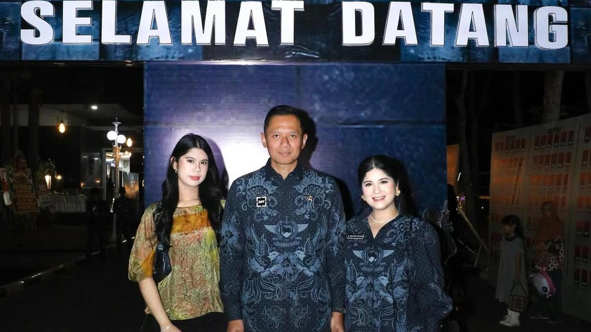 Pesona Annisa Pohan saat Hamil, Tampil Formal Dampingi AHY di Acara Reuni