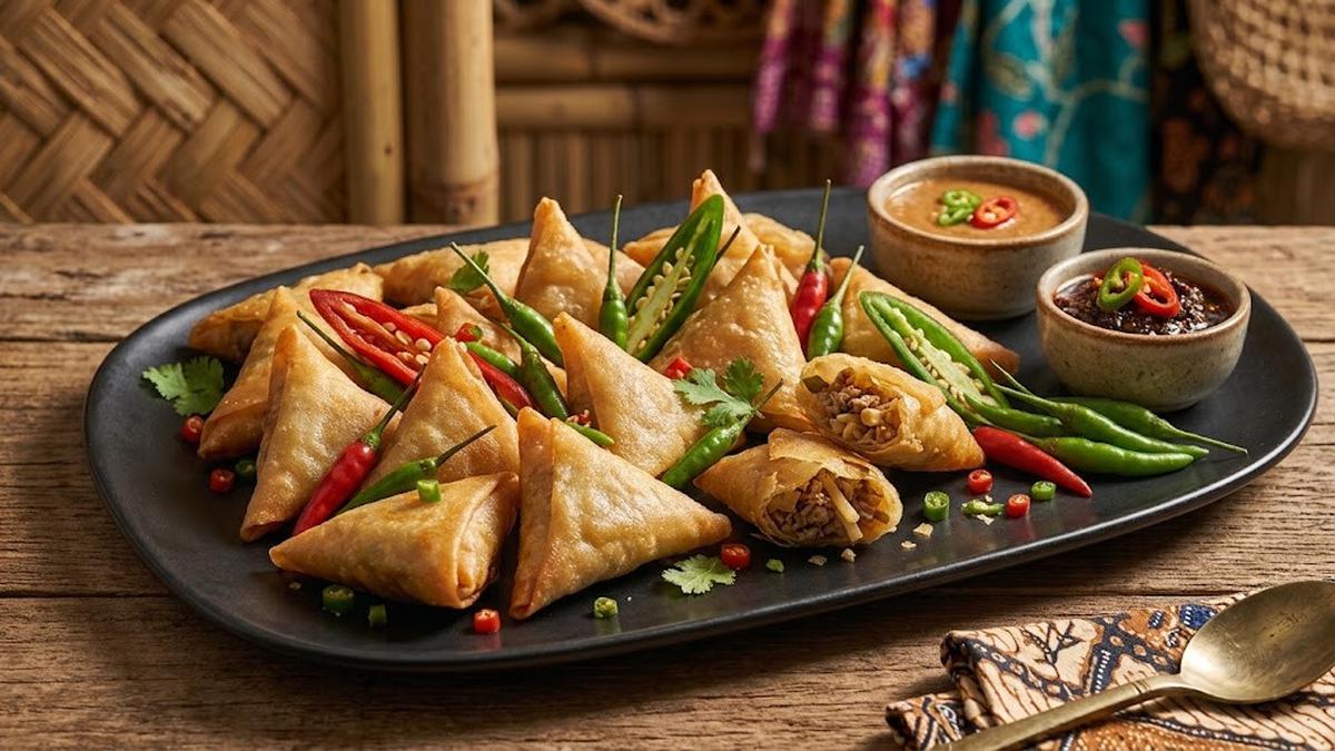 Resep Lumpia Kerucut Crispy yang Kriuk Tahan Lama