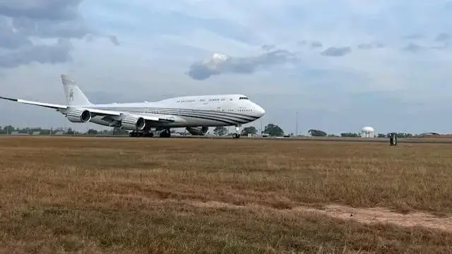 Salah satu pesawat di Bandara Darwin International Airport