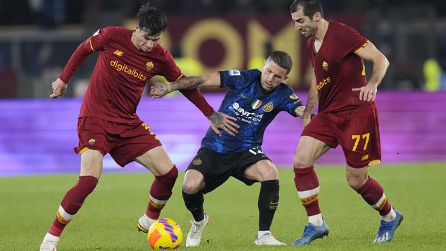 Foto: Reuni Pahit Jose Mourinho, AS Roma Babak Belur Dihajar Inter Milan di Liga Italia