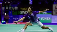 Hasil Swiss Open 2026: Anthony Sinisuka Ginting Takluk dari Wakil Jepang