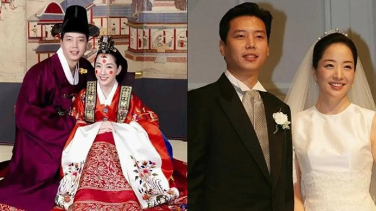 Noh Hyun Jung dan suami © Istimewa