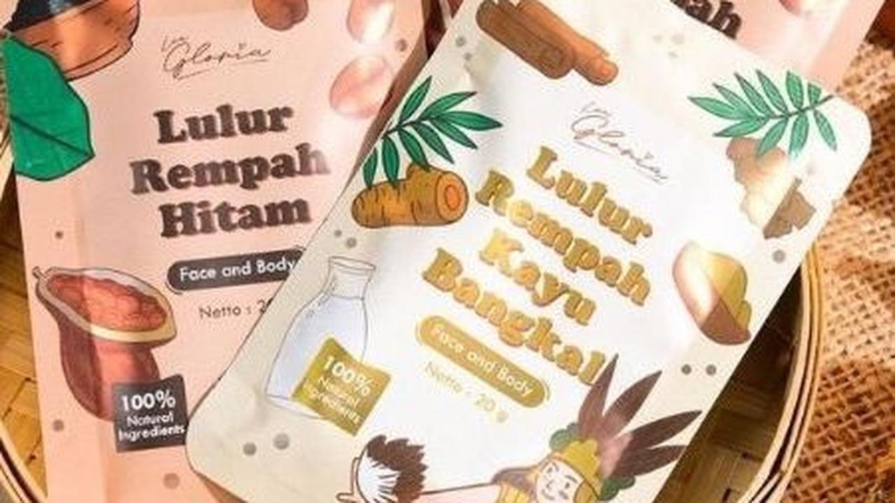 7. Lea Gloria Lulur Rempah Hitam Face and Body<br>