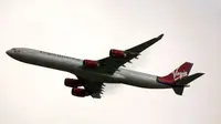 Pesawat Virgin Atlantic. (BBC)