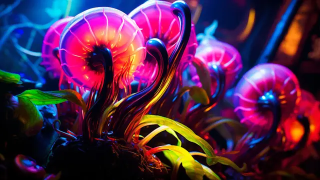 Ilustrasi bioluminescence