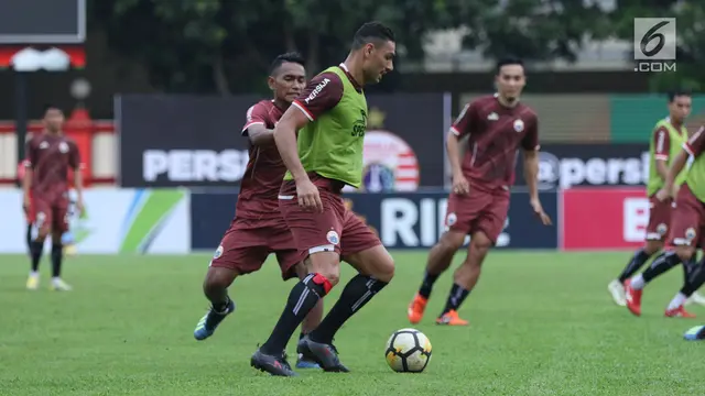 Latihan Persija Jelang laga lanjutanGo-Jek Liga 1 Indonesia 2018