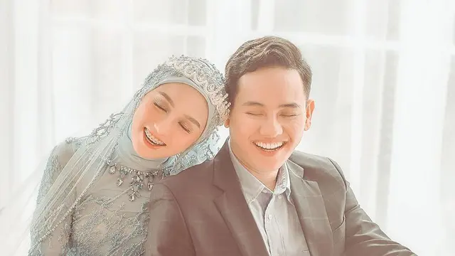 6 Potret Post Wedding Arsyadan Kakak Dinda Hauw dan Asri Kasura, Romantis