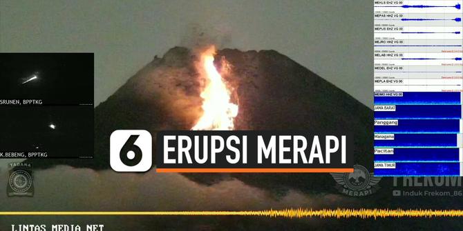 VIDEO: Hari ke-18 Erupsi, Awan Panas Terus Keluar dari Kawah Merapi