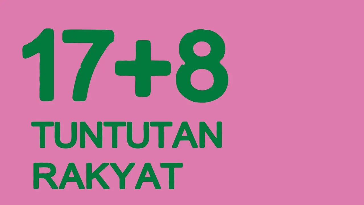 Tuntutan 17 + 8 Berwarna Brave Pink Hero Green