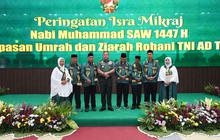 Hargai Kinerja dan Dedikasi, Ratusan Prajurit TNI AD Diberangkatkan Kasad Umroh dan Ziarah Rohani