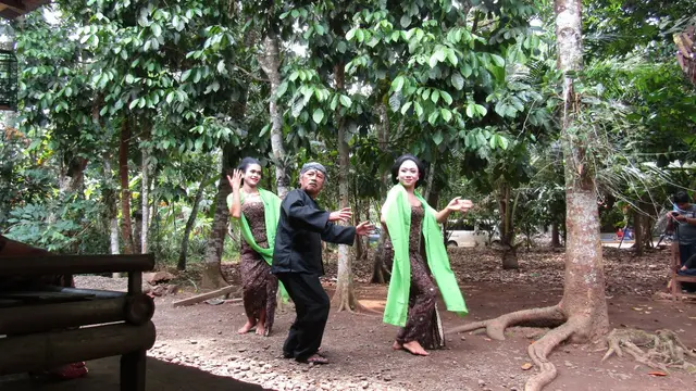 Lengger lanang. (Foto: Liputan6.com/Rudal Afgani Dirgantara)