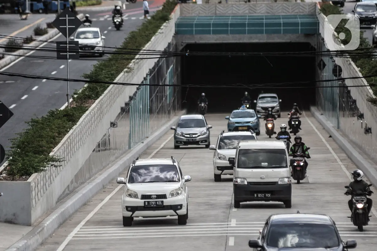 FOTO: Uji Coba Tahap Dua Underpass Senen Extension