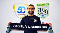 Persela Lamongan merekrut mantan pemain Benfica dan Inter Milan, Jose Manuel Barbosa Alves sebagai marquee player di Liga 1 2017.(Bola.com/Persela Lamongan)
