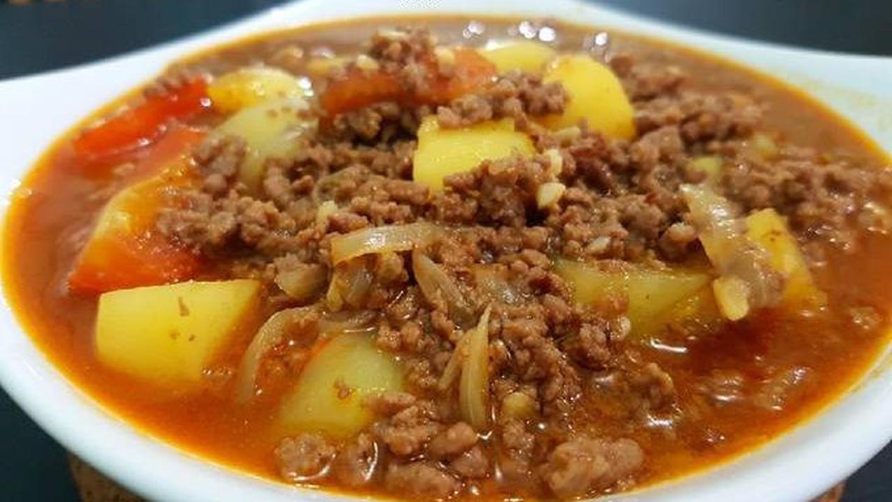 Resep Semur Daging Cincang Kentang