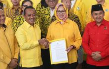 FOTO: Manuver Ketum Golkar Bahlil Lahadalia Jagokan Airin Rahcmi Diany dan Ade Sumardi Bertarung di Pilkada Banten