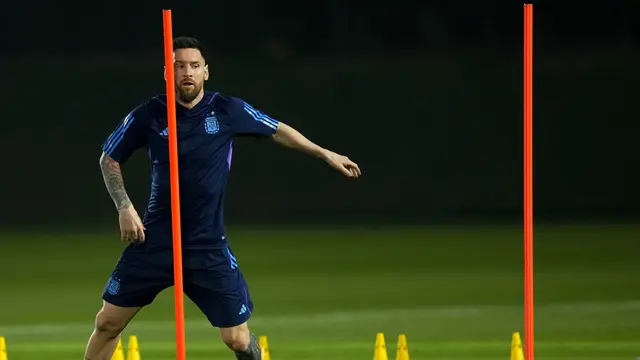Lionel Messi Kembali Berlatih Jelang Final Piala Dunia 2022