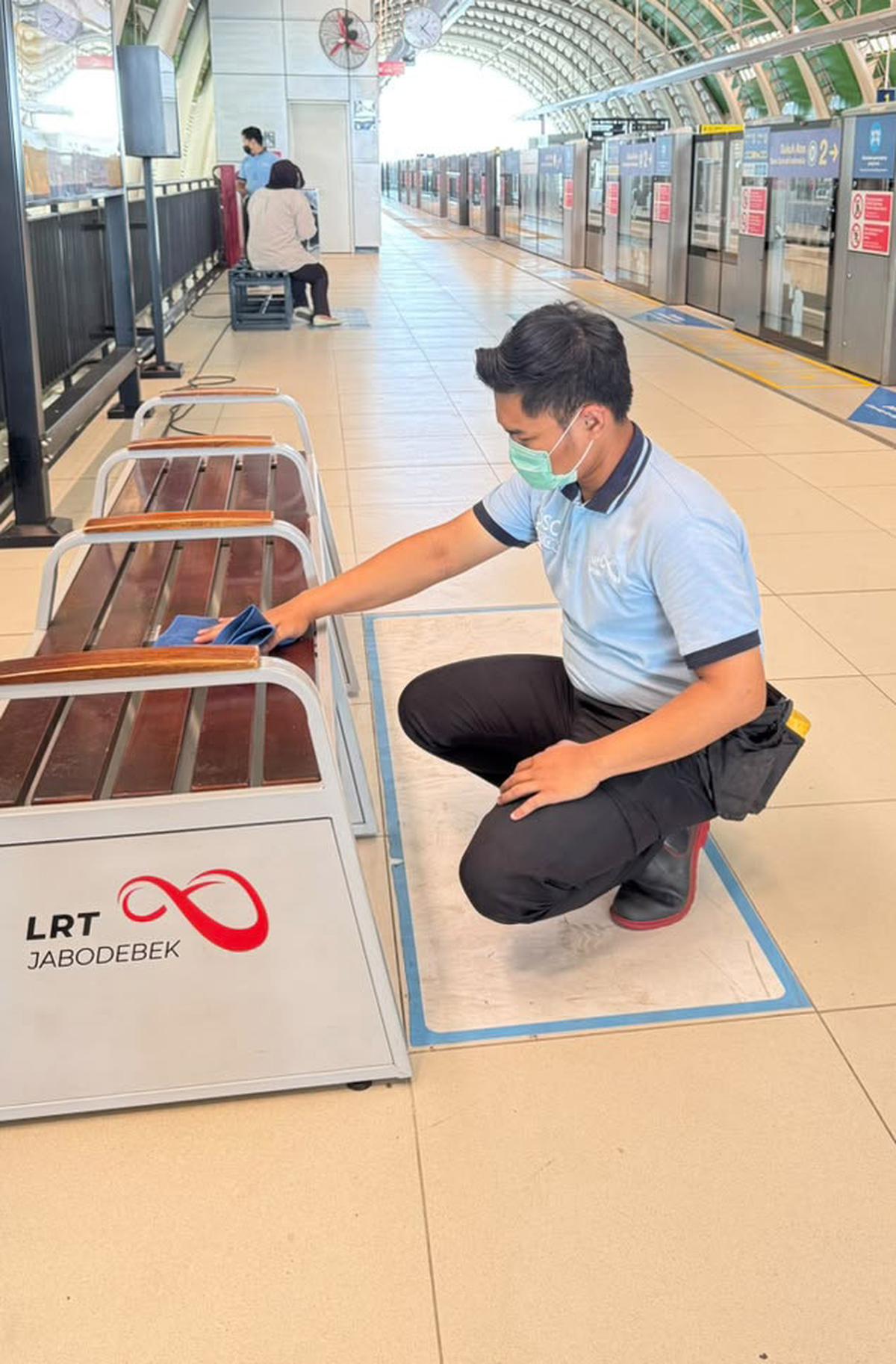 Operasional LRT Jabodebek Tetap Normal di Tengah Sebaran Abu Vulkanik