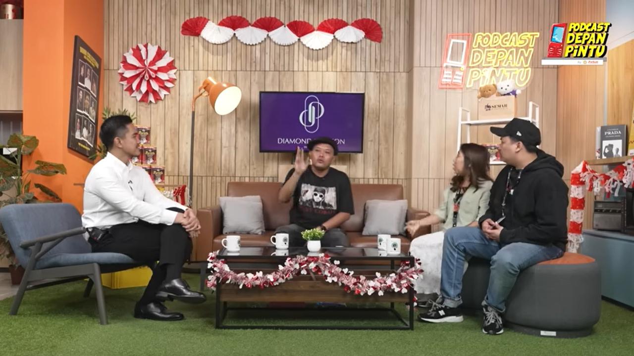 Potret Sule saat Diundang di Podcast Kaesang