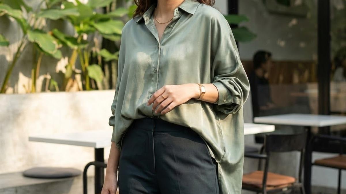 10 Model Outfit Silk-Look yang Adem dan Elegan, Tampil Anggun Setiap Saat
