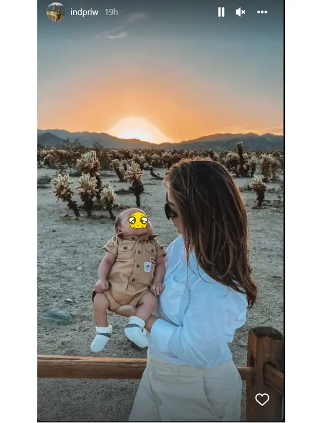 6 Potret Nikita Willy Ajak Sang Anak First Trip di Joshua Tree, Bergaya Kasual