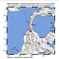 Gempa menggetarkan wilayah Palu, Sulawesi Tengah, hari ini Senin (19/6/2023) pukul 08.11 WIB. (Dok BMKG)